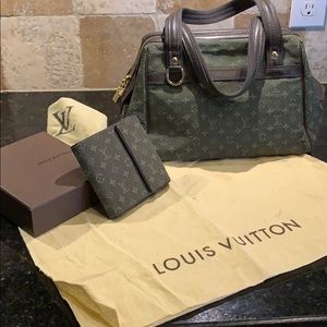 Louis Vuitton bag and wallet